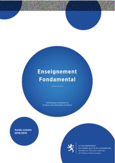 Enseignement fondamental – Statistiques globales et analyses des résultats scolaires 2018/2199