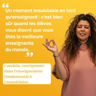 Vidéo : Candida, enseignante dans l’enseignement fondamental à Lamadelaine